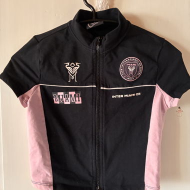 Inter Miami CF Bershka kurze Reissverschluss-Jacke S
