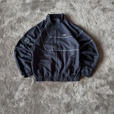 Giacca track vintage Lacoste blu