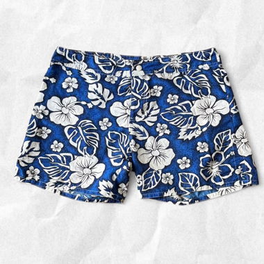 Y2K Hawaiian Vibes Floral Shorts