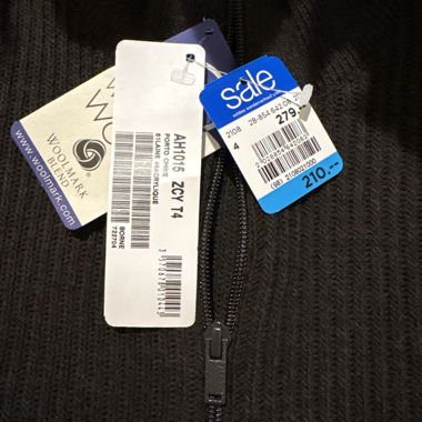 Maglione con zip Lacoste taglia 4