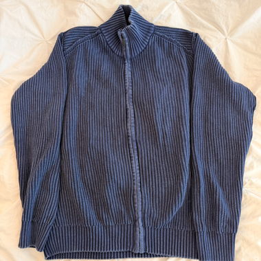 Veste en maille Pioneer bleue M