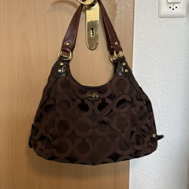 Coach Handtasche braun