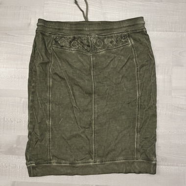 Jupe-jupe courte verte olive