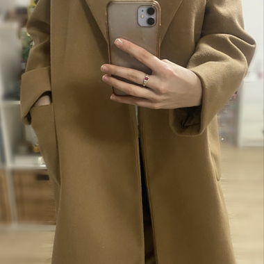 manteau brun