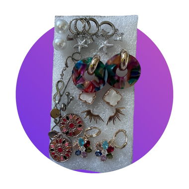 Lot de 10 bijoux 