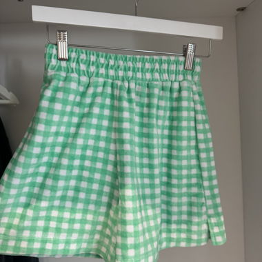 short velvet pants