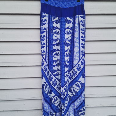 Pantaloni maxi Jigsaw blu