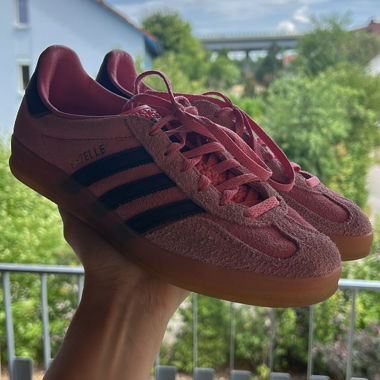 Adidas Gazelle Pink/Black Size 38