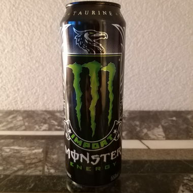 Monster Energy Import 550ml leere Sammlerdose