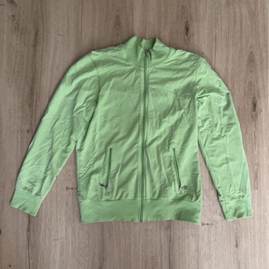 Veste zippée verte