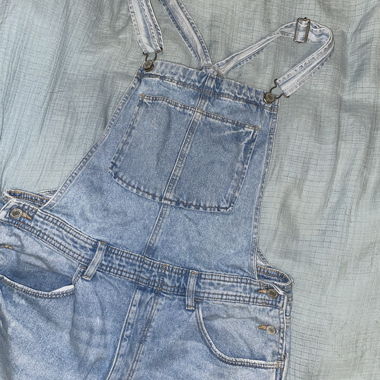Salopette in denim
