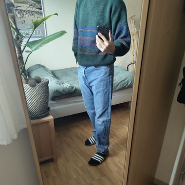 denim Carhart pants