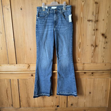 Jeans flare vita alta