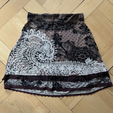 Gemusterter Minirock - Desigual