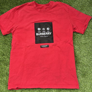 Red Burberry T-Shirt