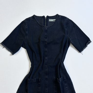 Little black Jean dress