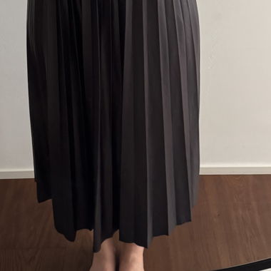 Jupe plissée noire VILA