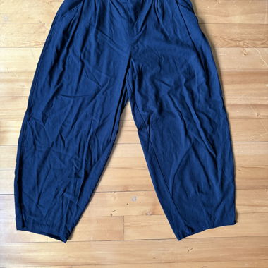 Black balloon pants Bershka