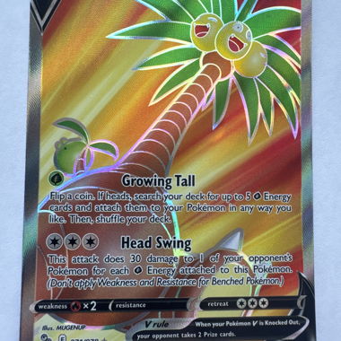 Alolan Exeggutor V Pokemon Card