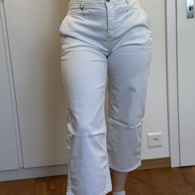 Jeans Capri blancs