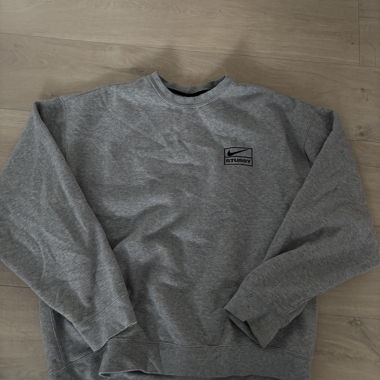 Felpa grigia Nike x Stussy