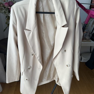 Blazer Size 38 Cream