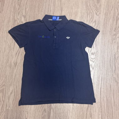 Adidas Navy Polo Shirt vintage style