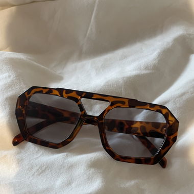 Leopard Sunglasses blue glass 