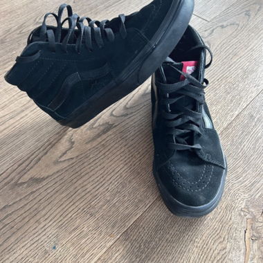 Black Vans Sk8-Hi Sneakers EU 39