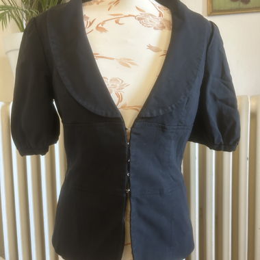 Corset top blazer