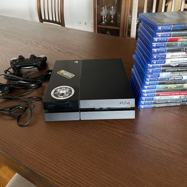 PS4 Console with 16 Games