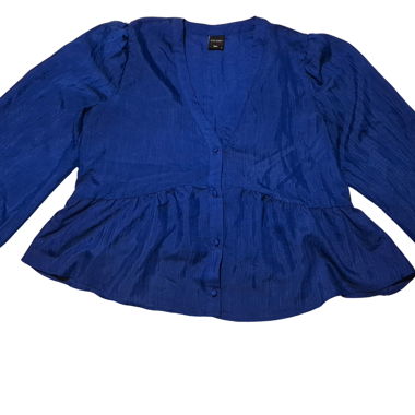 Blouse bleue