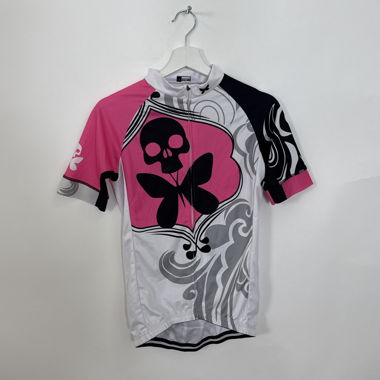 Pink Skull Cycling Jersey