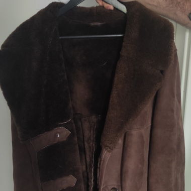 Manteau marron 