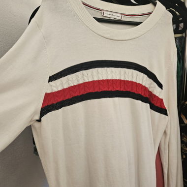 Pull Tommy Hilfiger Blanc, Taille M