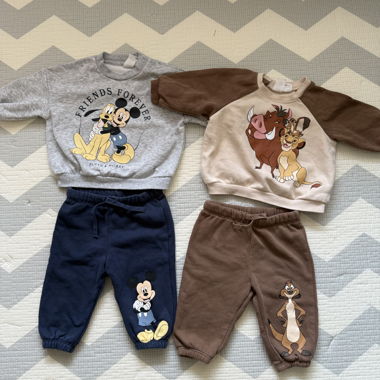 2 Disney baby/child suits 68 cm