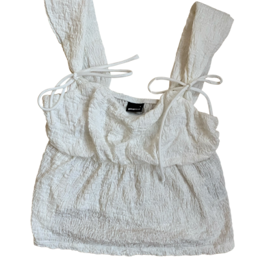 White summer top
