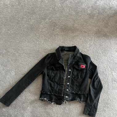 Jeansjacke Schwarz Marc Aurel