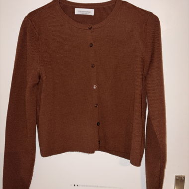 Cardigan marrone