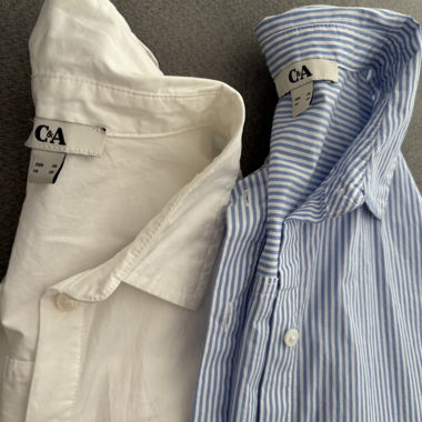 Chemises oversize en lot