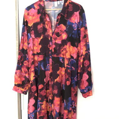 Robe chemise florale YAS EU 40