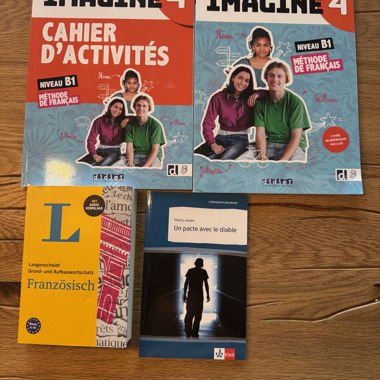 Set di libri per imparare il francese