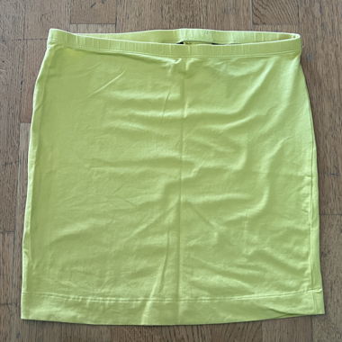 H&M Yellow Mini Skirt