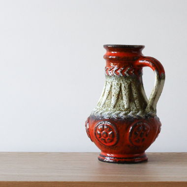 Bay Keramik 73 20 lava vase West Germany