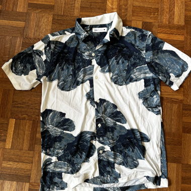Camicia Zara stampata maniche corte