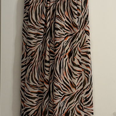 Robe longue à motif (taill. 38)