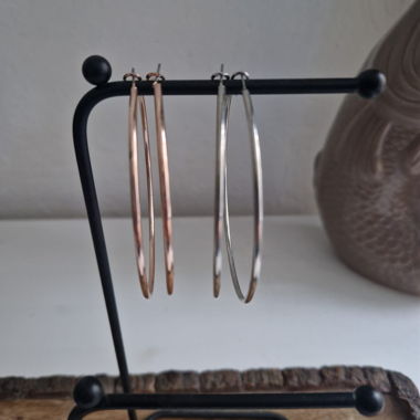 Creolen in Roségold- & Silberoptik