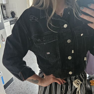 Giacca trucker cropped Tommy Jeans
