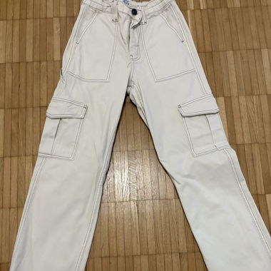 Cargohosen Beige