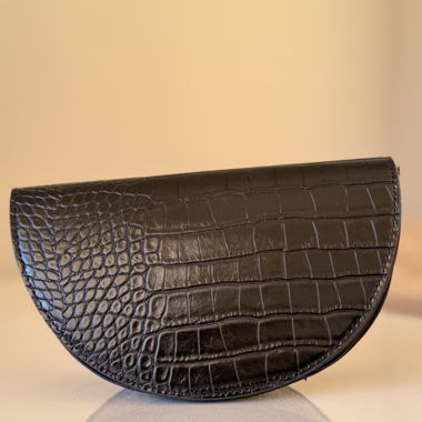 Modische Tasche von Pieces in Schwarz -neuwertig